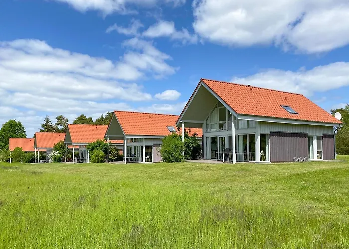 Holiday home Gruppenunterkunft Wiesengefluester S2 Mit Wiesenblick, Sauna Und Kamin Robel